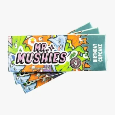 Mr mushies Birthday Cupcake Chocolate Bar