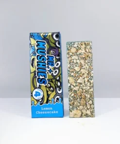 Mr mushies Lemon Cheesecake Chocolate Bar