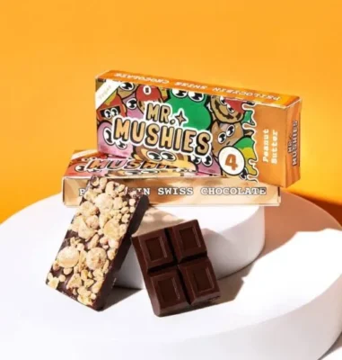 Mr mushies Peanut Butter Chocolate Bar