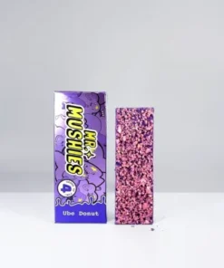 Mr mushies Ube Donut Chocolate Bar